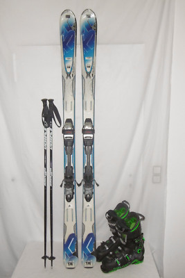 K2 SKI '' AMP '' TOP ALLMOUNTAIN CARVER 174 CM + SKISCHUHE GR: 43 IM SET