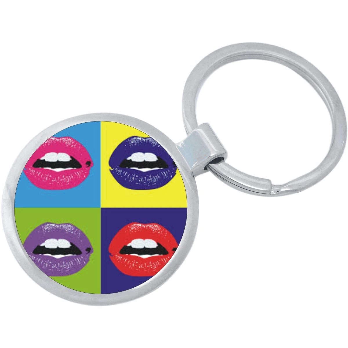 LiKC Pop Art Keychain - Includes 1.25 Inch Loop for Keys or Backpack | eBay