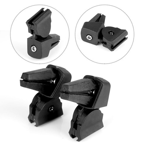 Motorcycle Adjustable Clip On Windshield Wind Screen Deflector Extension Spoiler - Picture 8 of 14