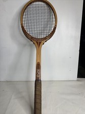 Vintage Spalding Specialist Frame Tennis Racket-natural Wood Med 3- 4 3/8