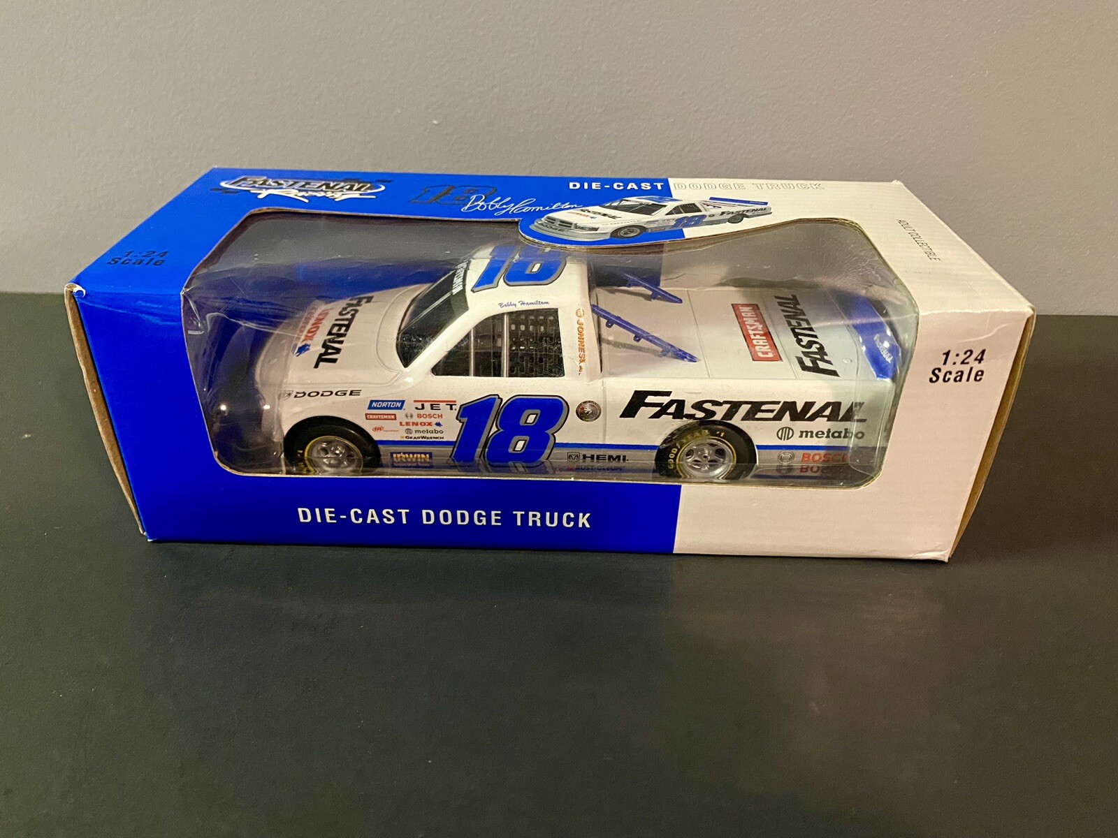 2007 BOBBY HAMILTON 18 FASTENAL PROMO 1/24 NASCAR DIECAST Race Truck MEGA RARE eBay