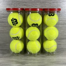 Wilson Team Practice Tennis Balls 3 Cans of 3 - 9EA Genuine Sealed