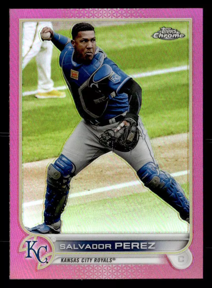 Salvador Perez trading card