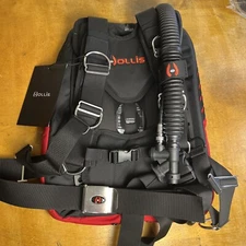 HOLLIS ST Elite Travel System MD/LG - Aluminum Backplate and Wing - 22lb Lift BC