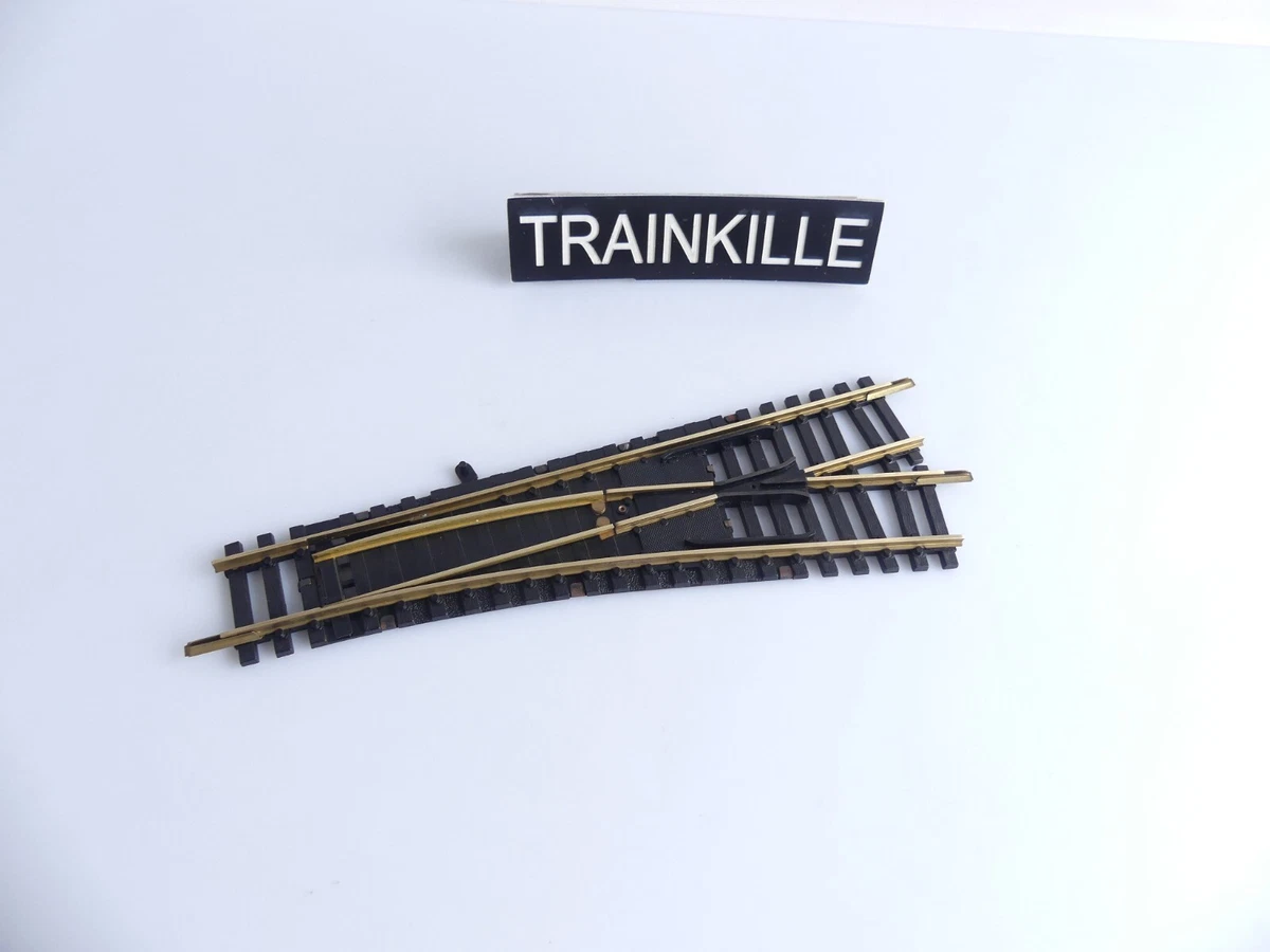 Aiguillage Droit HO Fleischmann 6046 En Laiton Pour Train électrique - Occasion