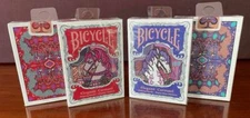 Bicycle Elegant Carousel (Yasuyuki Honne) playing cards (2 decks)