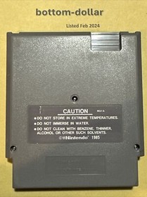 Gyruss (Nintendo Entertainment System, 1989) NES Authentic and Tested