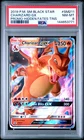 2019 POKEMON SM BLACK STAR PROMO HIDDEN FATES TINS #SM211 CHARIZARD GX PSA 8