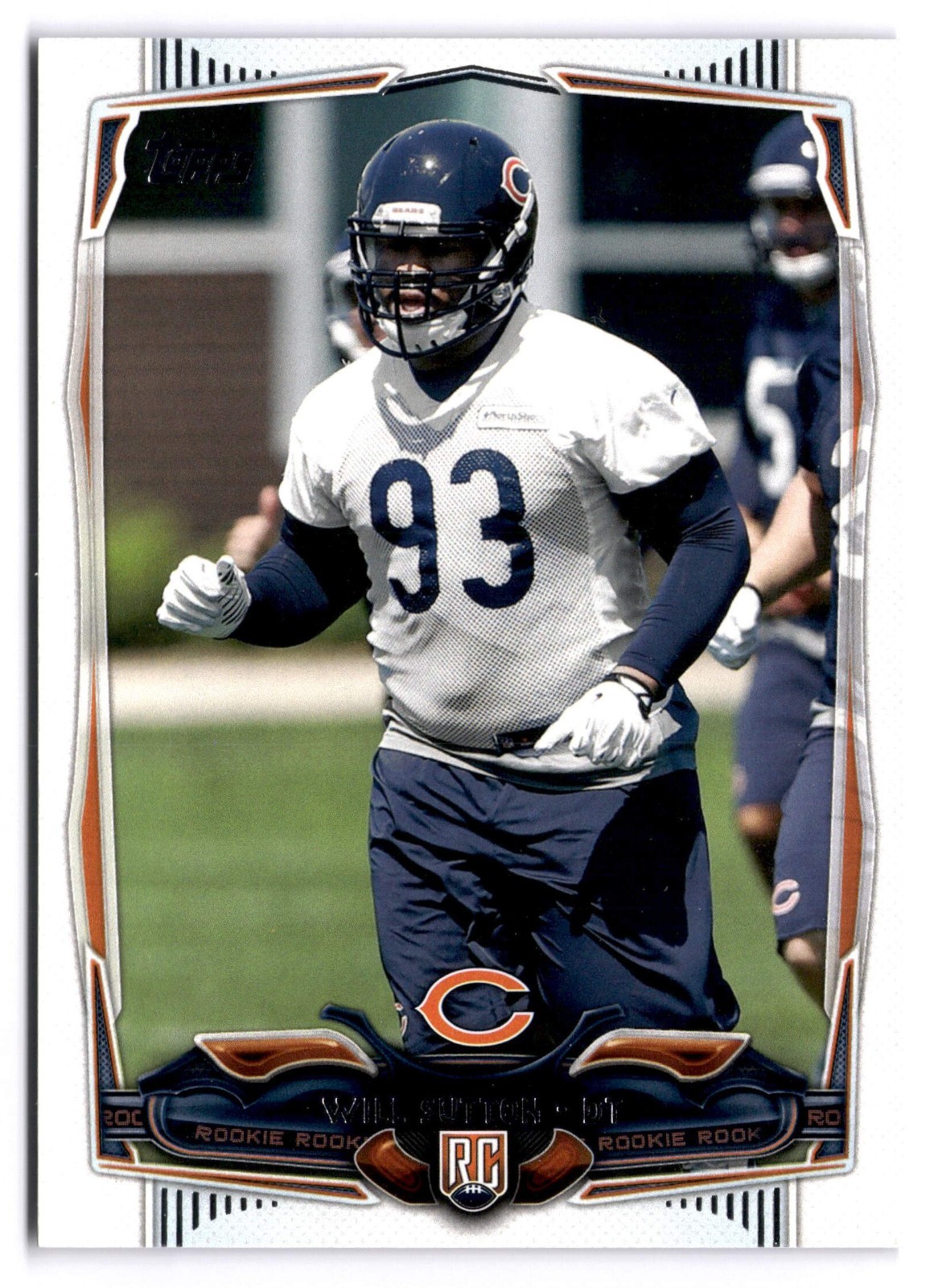 2014 Topps - #361 Will Sutton (RC) Chicago Bears