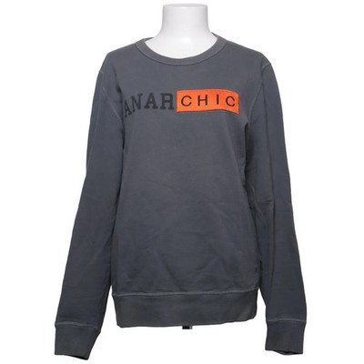 Dondup, Sweatshirt, Größe: M, Grau, Baumwolle, Print, Damen #HEG