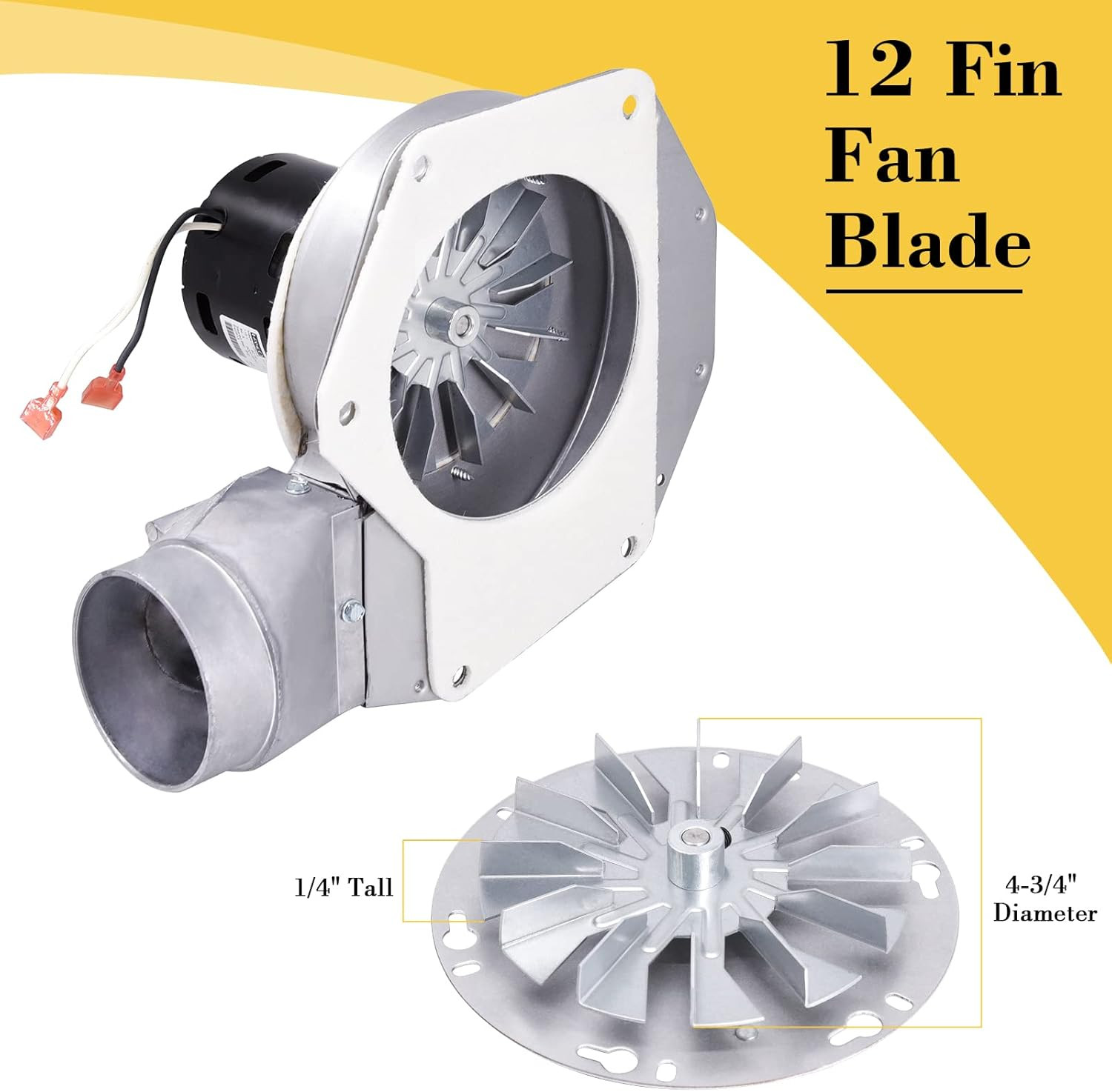 Englander Pellet Stove Exhaust Blower Replacement PU-076002B