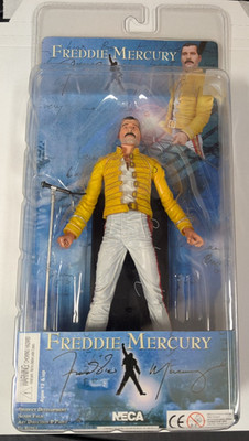 Freddie Mercury NECA 7'' Action Figure New In Package 2006 Queen