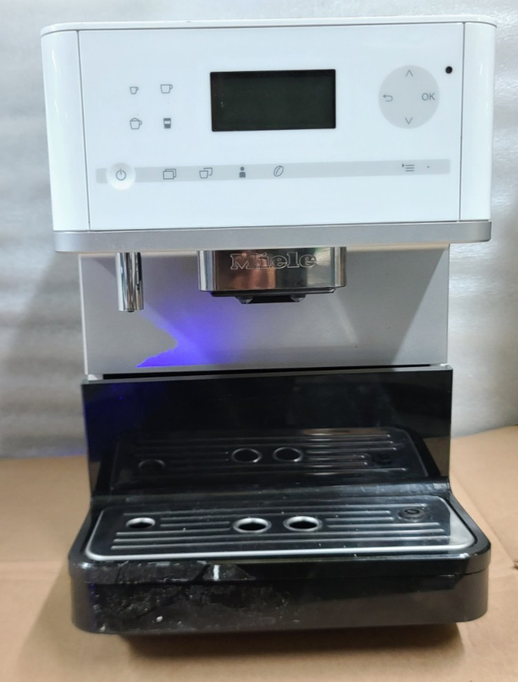 Miele CM6350 Countertop Coffee Machine - WHITE- For Parts / REPAIR