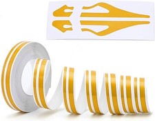 Car Vinyl Pinstriping Solid Tape, Automotive Accessories Pinstri Color: Yellow