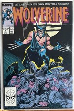 WOLVERINE #1-(1988)-1st Patch-1st ongoing ser...