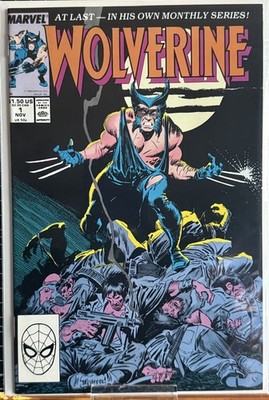 WOLVERINE #1-(1988)-1st Patch-1st ongoing series-high grade