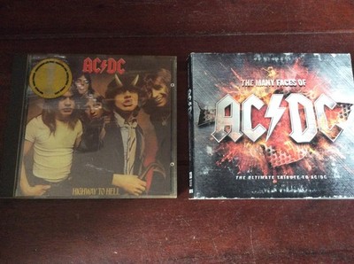 AC/DC  [2 CD Alben ] Many Faces of AC DC Quiet Riot Bon Scott+ Highway to Hell