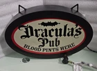 big lots draculas DRACULA'S PUB SIGN lighted working