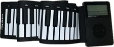 Surnuo Portable Roll Up 88 Keys Piano Keyboard with LCD Display Open Box