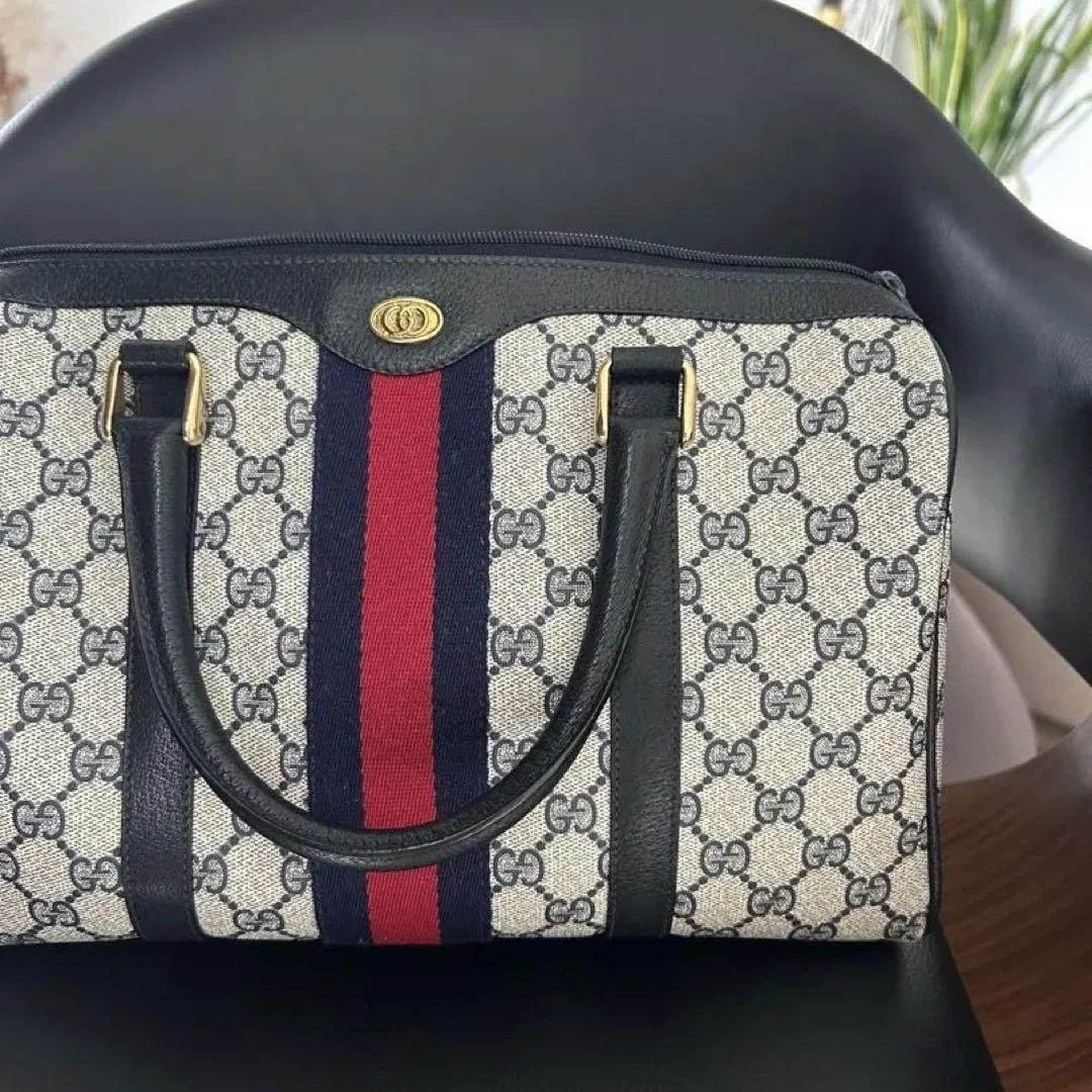 Sac GUCCI GUCCI Boston Bag GG toile 0410b