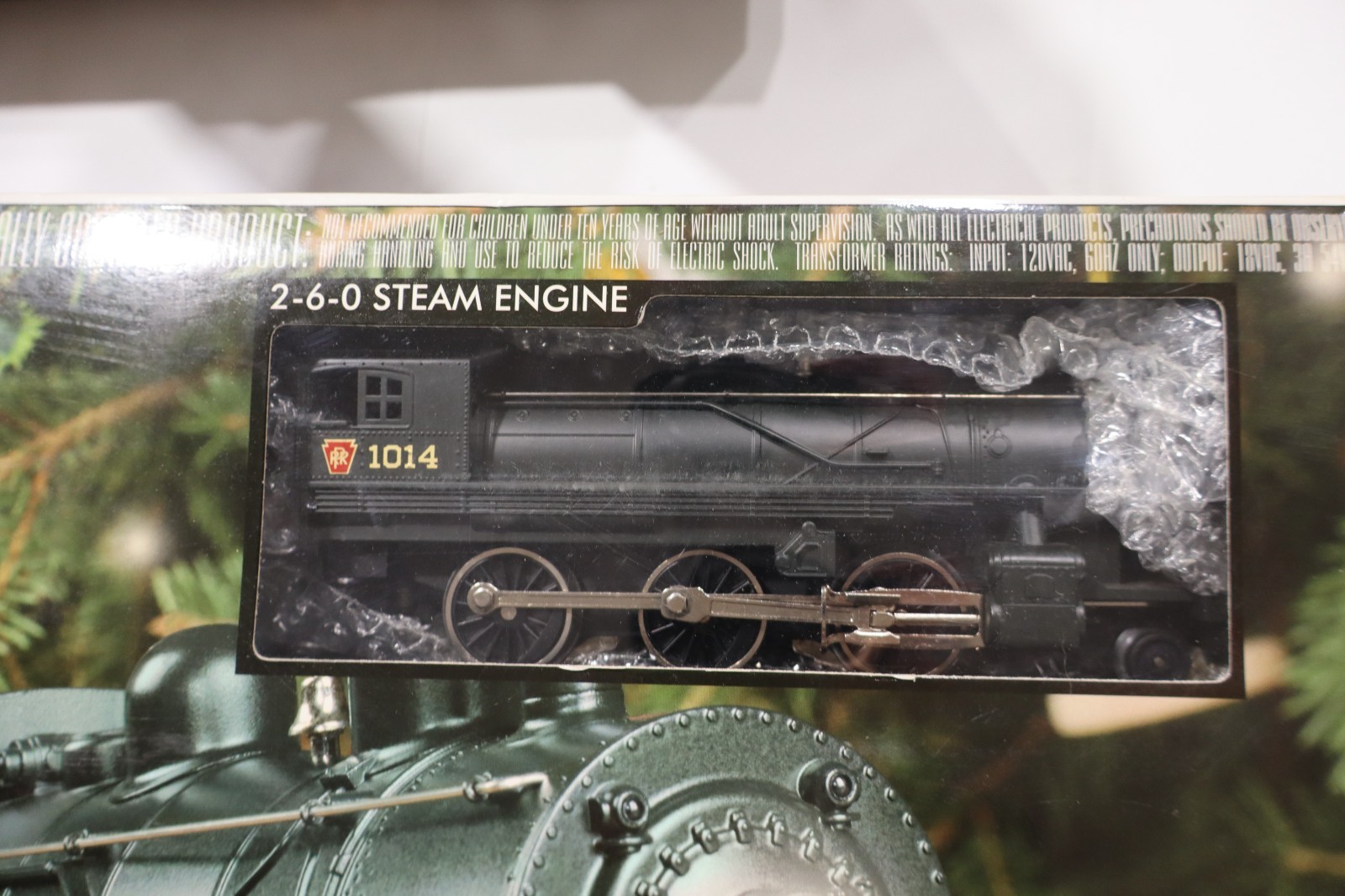 MTH O Scale Rail King Train Set Pennsylvania Steel Rail Freight Hauler 2-6-0