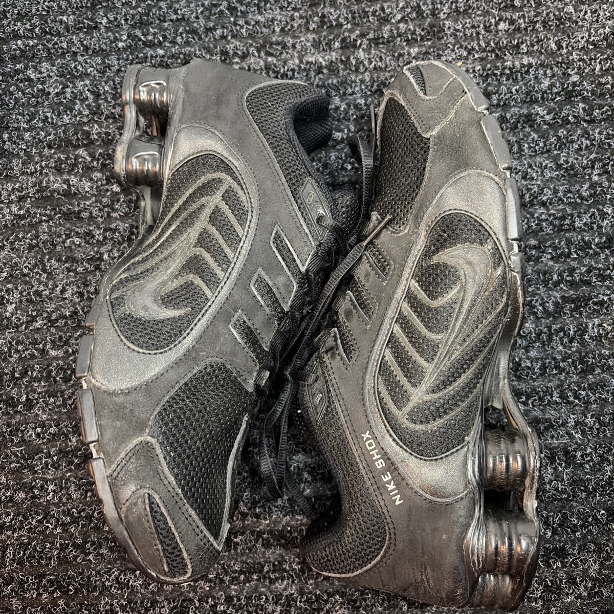 Size 9 - Nike Shox Navina Triple Black Sparkle W for sale online