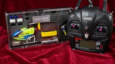 Align T-Rex 150X BTF +A10 Sender,3 Jahre,3x geflogen, Wie Neu 350 -OVP 3D Flug