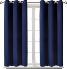 Blackout Curtains for Bedroom - Grommet Thermal Insulated Room Darkening