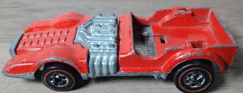1970 Hot Wheels Red Line "Odd Job" Mattel Hong Kong- Missing Top- SHIPS FREE!
