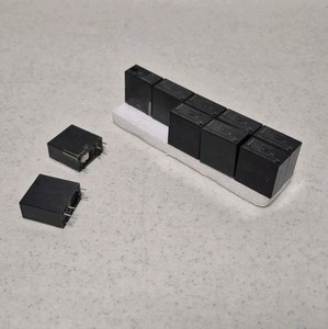 Lot Of PCB Relays (2) 3a Panasonic ALA2F24 Relay And (8) 5a F4AKO24T 