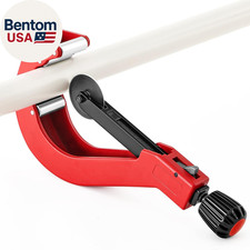 Heavy Duty Tubing Cutter for Plastic Pipe 1-7/8 to 4-1/2" Manual 12-Inch Aluminu