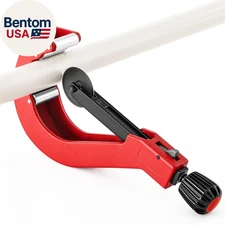 Heavy Duty Tubing Cutter for Plastic Pipe 1-7/8 to 4-1/2" Manual 12-Inch Aluminu