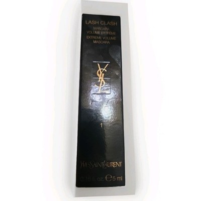YSL Lash Clash Mascara Volume Extreme Black .16Oz NIB