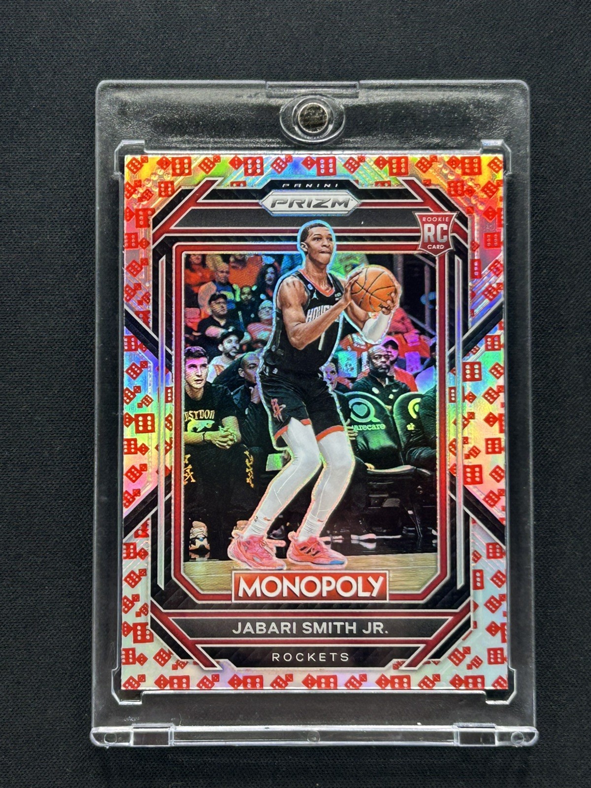 2022-23 Prizm Monopoly Jabari Smith Jr. #32 Red Dice Prizm Rockets