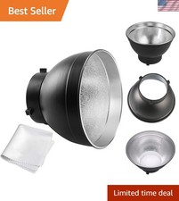 Durable 7-Inch Bowens Mount Reflector - Ideal for Professional Photography Needs