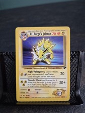 Pokemon TCG Gym Challenge LT Surge's Jolteon 28/132 Rare Non-Holo NM