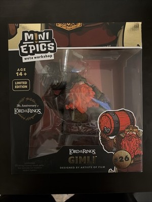 Weta Workshop Mini Epics The Lord Of The Rings Gimli #26 Limited Edition