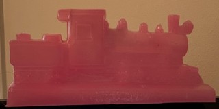 Mold A Rama Hiawatha Train PINK RARE Molded Souvenir Moldville Week 48