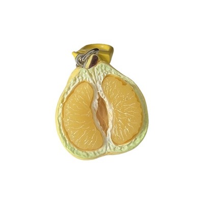 Daily Use Peeled Citrus Keychain For Keys And Phone Decoration Collection Item