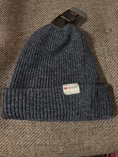 3M Thinsulated Mens Knit Blue Hat Winter Beanie. One Size. New With Tags!