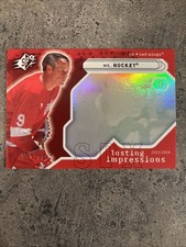 03-04 Upper Deck SPx Lasting Impressions SP Gordie Howe 452/750