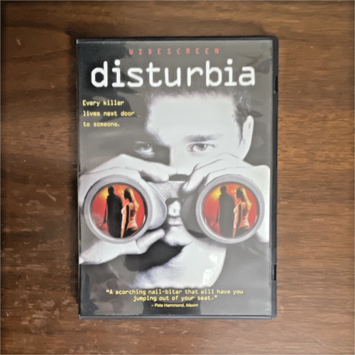 DreamWorks Disturbia DVD Widescreen Thriller Suspense Shia LaBeouf | eBay