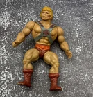 HE-MAN Figure VINTAGE 1981 Masters of The Universe Soft Head MATTEL