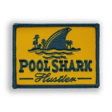 Pool Shark -Spoof Billiards Patch - 3" Embroidered Pool Patch