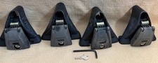 Set Of 4 Yakima Q Towers Gen 2 Ski Bike Car Roof Rack Sks Locks Key 8000124