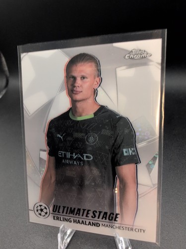 2025-26 Topps Uefa Club Competitions - Ultimate Stage Chrome Erling Haaland...