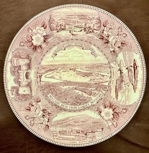 Lookout Mountain Tennessee Staffordshire Collector Plate
