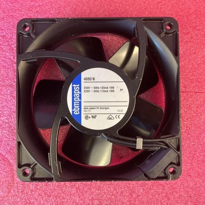 Ebm-papst 4650N Axial Fan AC 230V 19/18W 120*120*38mm Cabinet Cooling Fan