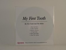 MY FIRST TOOTH AND THE RUBIES SLEET AND SNOW (H1) 6 Track Promo CD Single includ