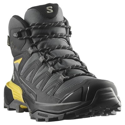 SALOMON X Ultra 360 Mid Goretex Wanderstiefel Castle Rock / Black / Spicy Mustar